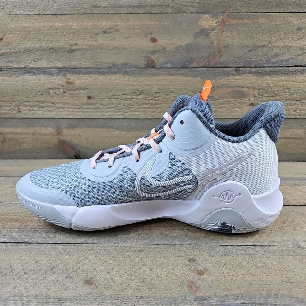 Nike KD Trey 5 IX Men's Basketball Casual Shoes Pure Platinum Cool Grey - Picture 6 of 11